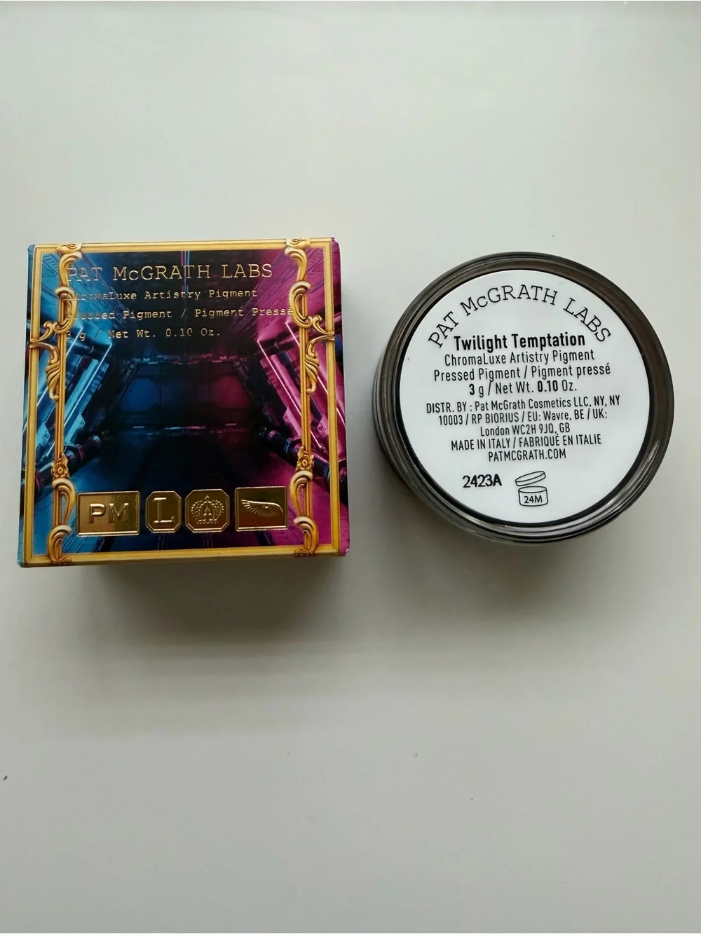 Pat McGrath Labs ChromaLuxe Artistry Pigment Twilight Temptation 3g New in Box